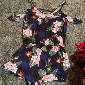 Floral Romper